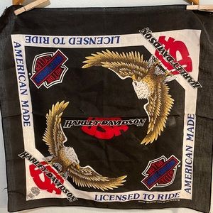 Vintage Harley-Davidson Bandanna